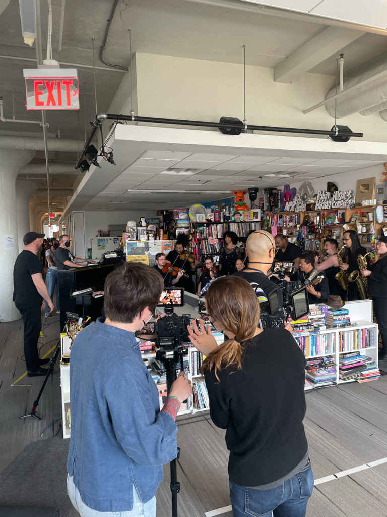 Behind the Scenes at NPR's Tiny Desk with Wild Up